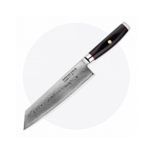 Профессиональный поварской кухонный нож, Kiritsuke 20 см, дамасская сталь, серия Ypsilon (193 слоя), YAXELL, Япония, Ножи киритсуке