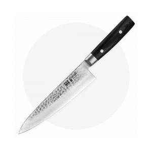 Профессиональный поварской кухонный нож 20 см, Gyuto, дамасская сталь, серия Zen, YAXELL, Япония, Ножи поварские