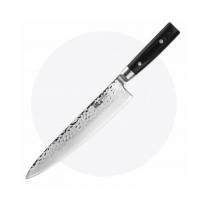 Профессиональный поварской кухонный нож 25,5 см, Gyuto, дамасская сталь, серия Zen, YAXELL, Япония, Ножи поварские