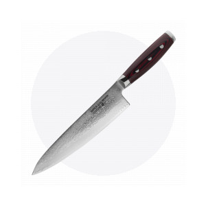 Профессиональный поварской кухонный нож 20 см, Gyuto, дамасская сталь, серия GOU 161, YAXELL, Япония, Ножи поварские