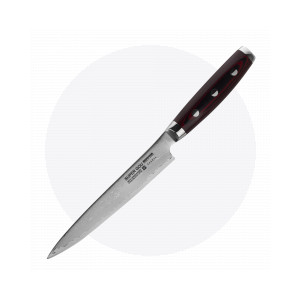 Нож кухонный для тонкой нарезки 15 см, Petty, дамасская сталь, серия GOU 161, YAXELL, Япония, Ножи филейные