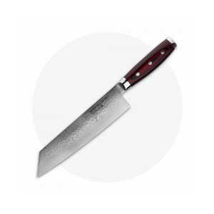 Профессиональный поварской кухонный нож, Kiritsuke 20 см, дамасская сталь, серия GOU 161, YAXELL, Япония, Ножи киритсуке